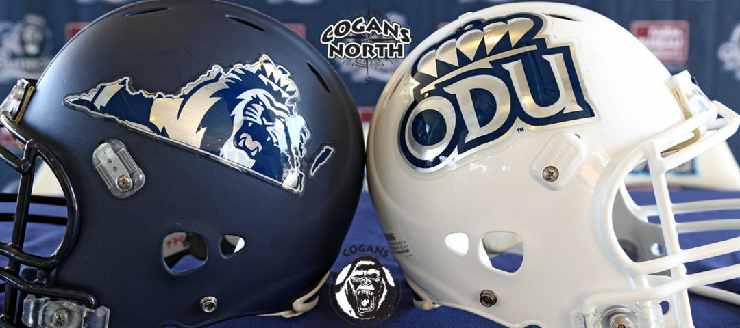 ODU football helmets