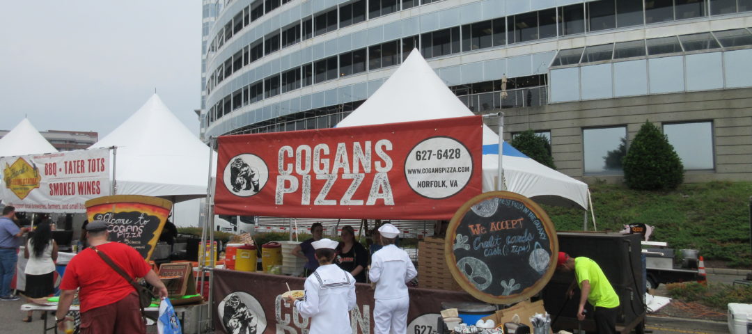 Cogans Pizza at festival
