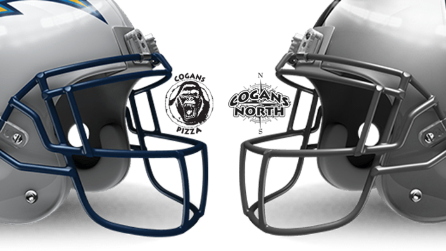 Chargers vs Raiders Tomorrow @ Cogans!