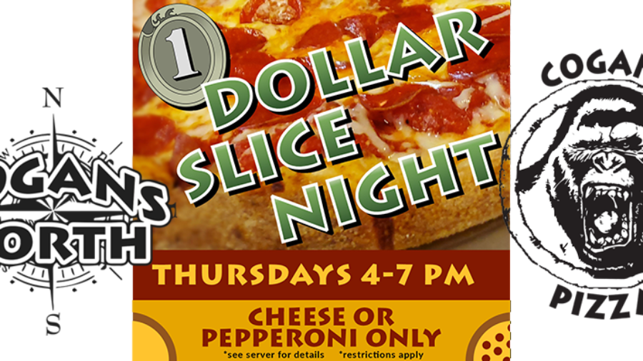 It’s Dollar Slice Night 🎵 It’s Dollar Slice Night 🎵 It’s Dollar Slice Night 🎵