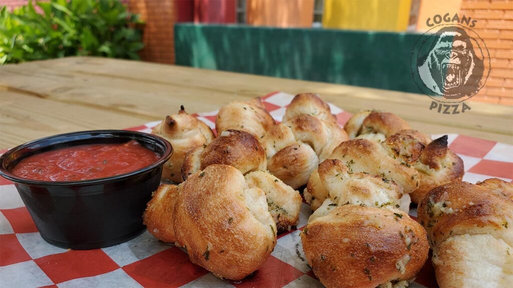 Cogans Garlic Knots Cogans Pizza Ghent