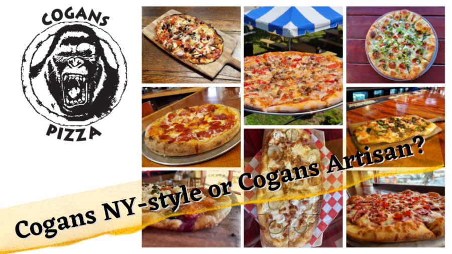 Cogans NY-style Pizza vs Cogans Artisan Pizza