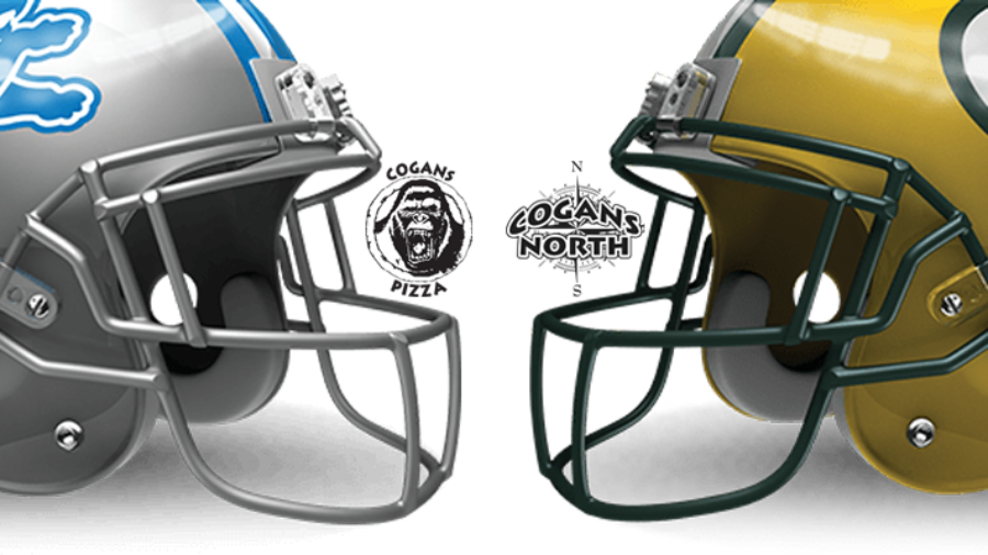 Lions vs Packers Tonight @ Cogans!