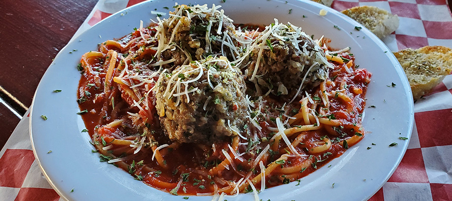 Cogans spaghetti & meatballs
