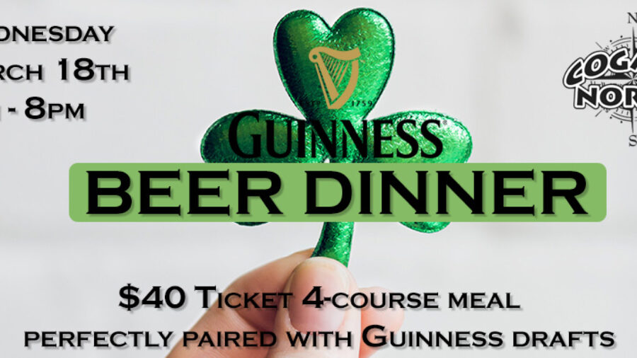 Do you have your tickets for the Guinness Beer Dinner?