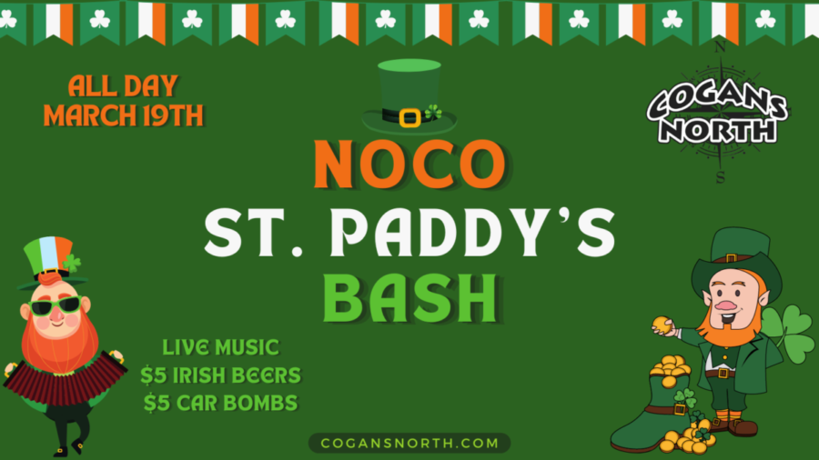 Will we see you Saturday at the NoCo St. Paddy’s Bash?