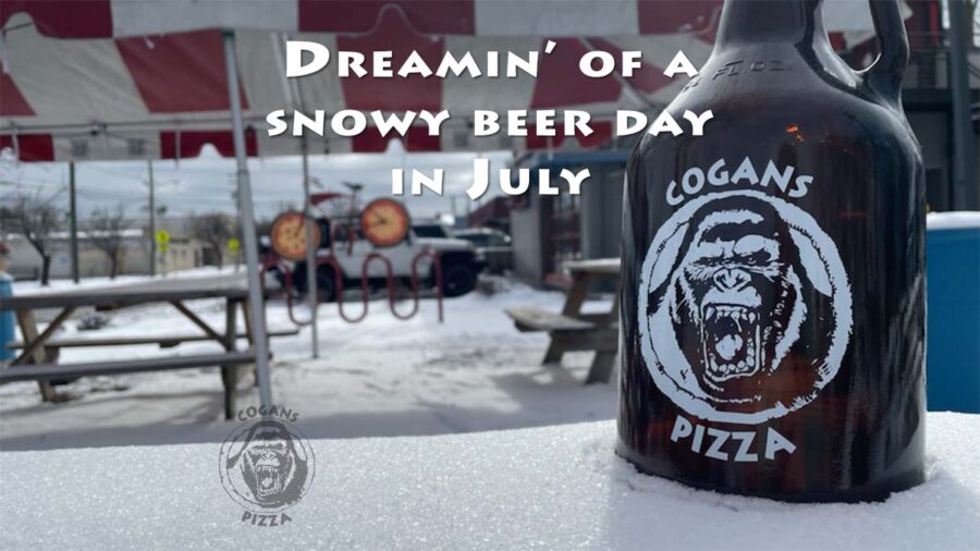 Dreamin’ of a snowy beer day in July