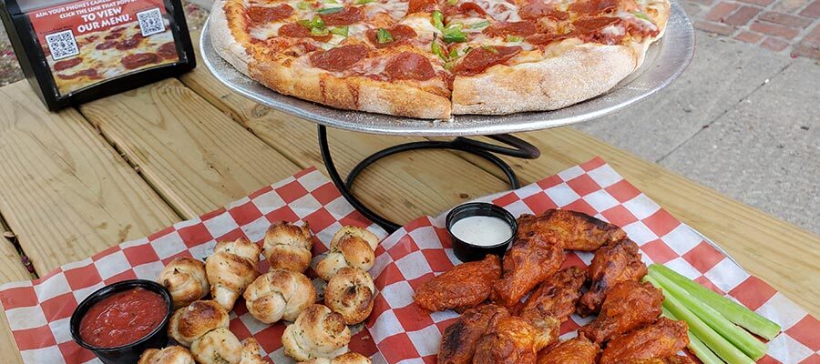 Come get the best pizza, wings & knots you’ll ever taste