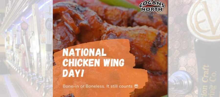 It’s time to celebrate National Chicken Wing Day