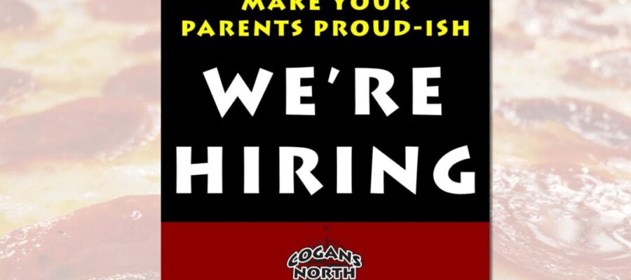 We’re looking for prep, pizza, and sauté cooks