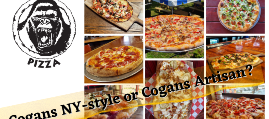 Cogans NY-Style Pizza vs Cogans Artisan Pizza