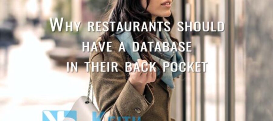 Why restaurants should have a database in their back pocket