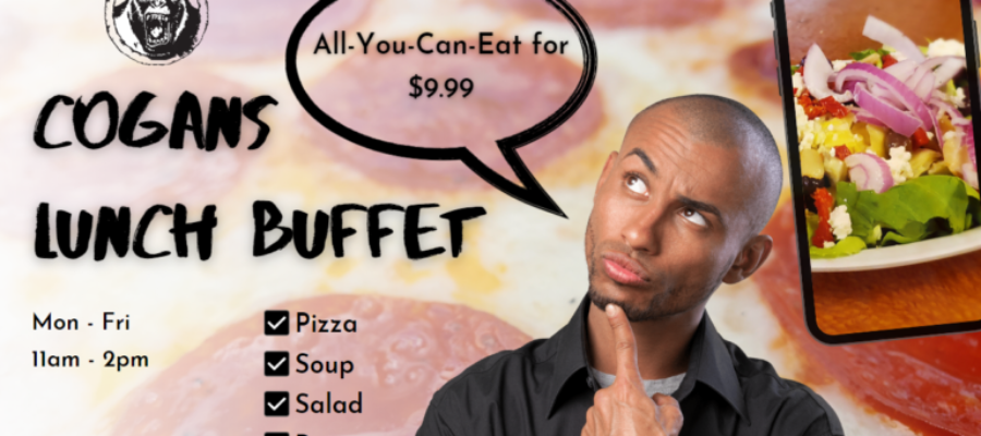 Rescuing your day with Cogans Lunch Buffet
