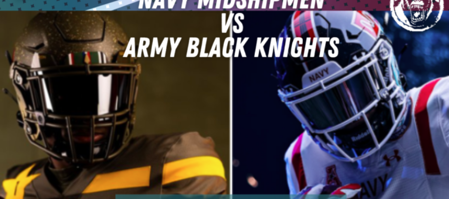 Army vs Navy Battle on the Gridiron