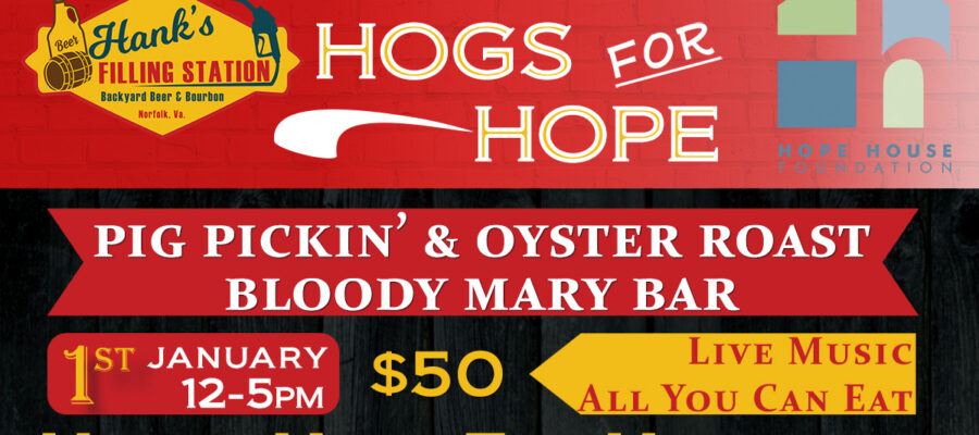 10th Annual Hogs for Hope Pig Pickin’ & Oyster Roast