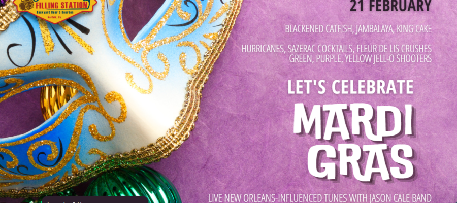 Join us for Fat Tuesday @ Hank’s, all day on Feb 21!
