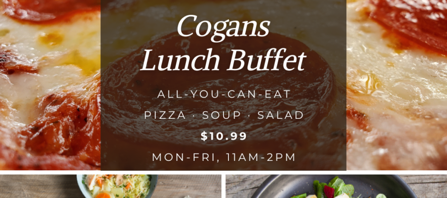 How does a warm lunch buffet sound on a chilly day?